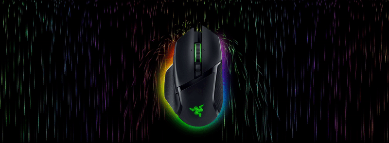 עכבר גיימינג אלחוטי Razer Basilisk V3 Pro - צבע שחור שנתיים אחריות ע"י היבואן הרשמי