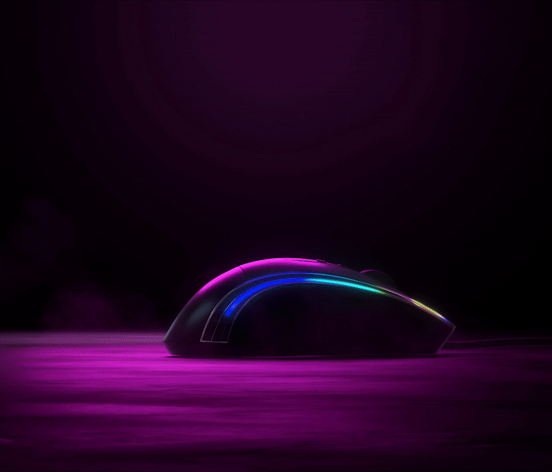 עכבר גיימינג חוטי Roccat Kone Pro - צבע לבן שנה אחריות ע"י היבואן הרשמי