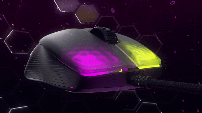 עכבר גיימינג חוטי Roccat Kone Pro - צבע לבן שנה אחריות ע"י היבואן הרשמי