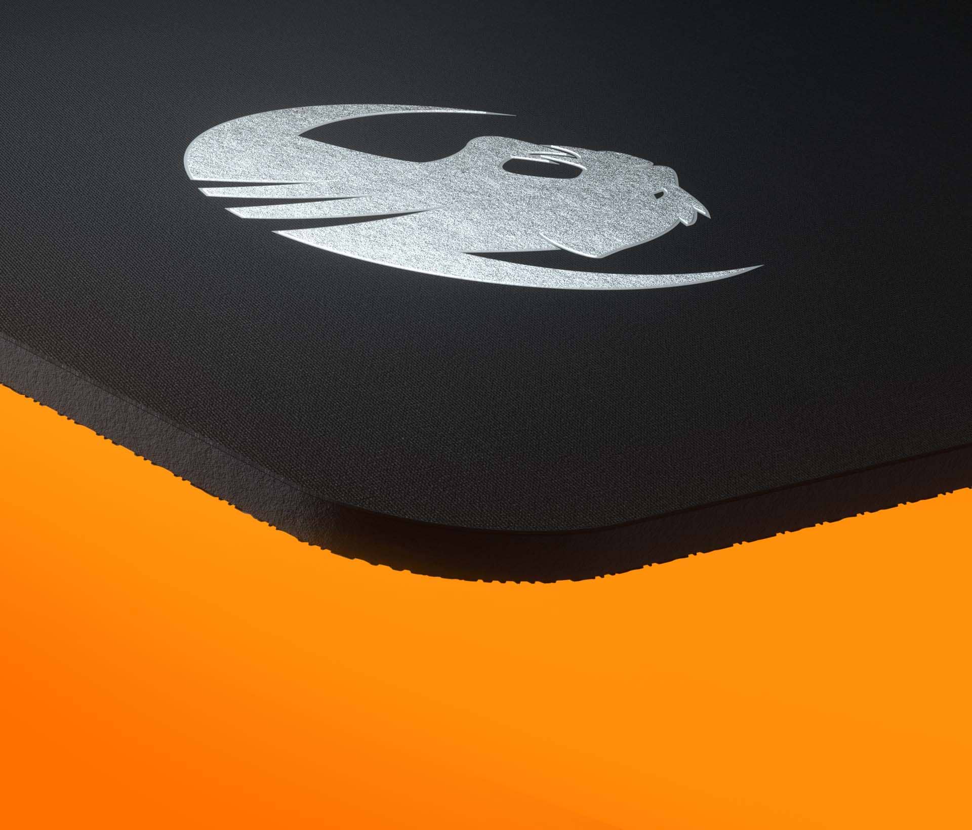 משטח גיימינג לעכבר Roccat Sense Core Square - צבע שחור
