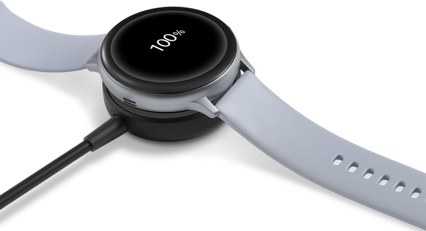מטען מגנטי מקורי לשעוני Samsung Galaxy Watch - צבע שחור שנה אחריות ע"י היבואן הרשמי