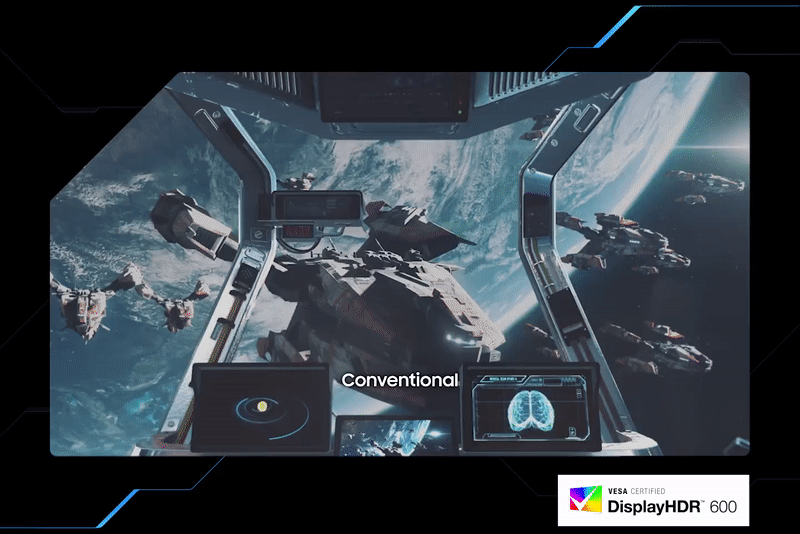 מסך מחשב גיימינג 43'' Samsung Odyssey Neo G7 S43CG700NP 4K UHD VA FreeSync Premium Pro 144Hz 1ms - צבע שחור ולבן שלוש שנות אחריות ע"י היבואן הרשמי