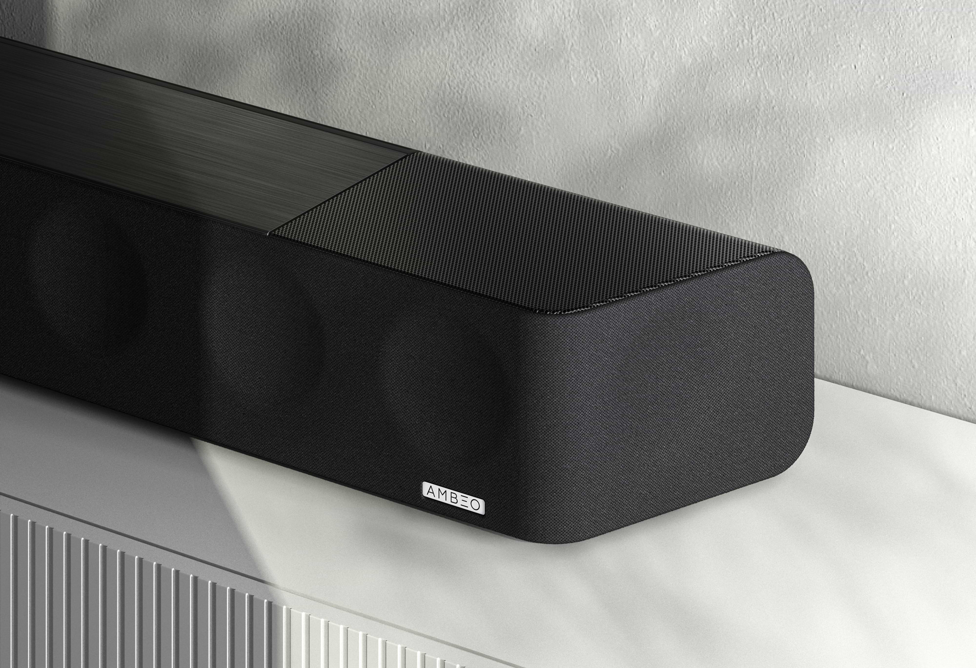 מקרן קול Sennheiser AMBEO Max 5.1.4 500W - צבע שחור שנתיים אחריות ע"י היבואן הרשמי