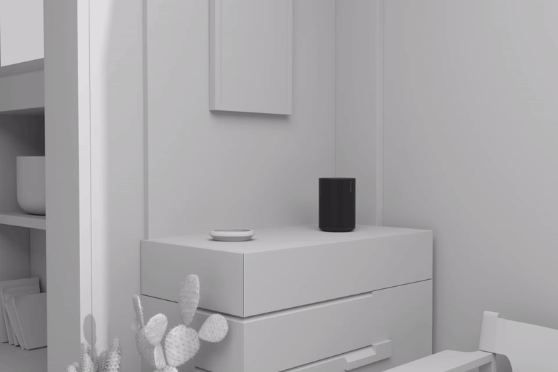 רמקול אלחוטי חכם Sonos Era 100 - צבע לבן שנתיים אחריות ע"י היבואן הרשמי