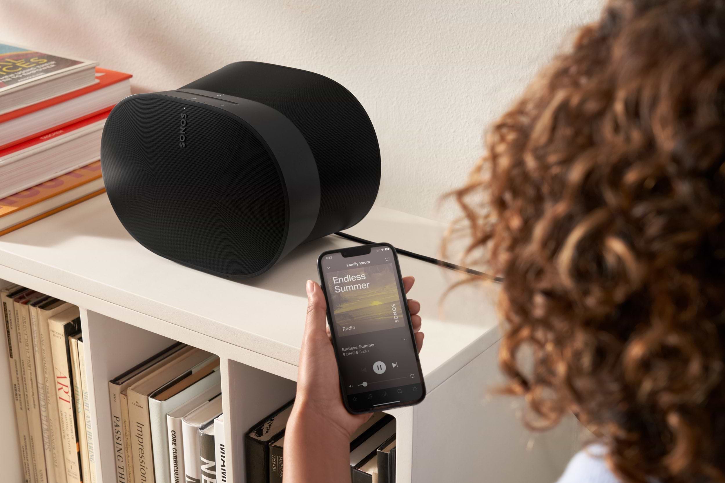 רמקול אלחוטי חכם Sonos Era 300 - צבע שחור שנתיים אחריות ע"י היבואן הרשמי