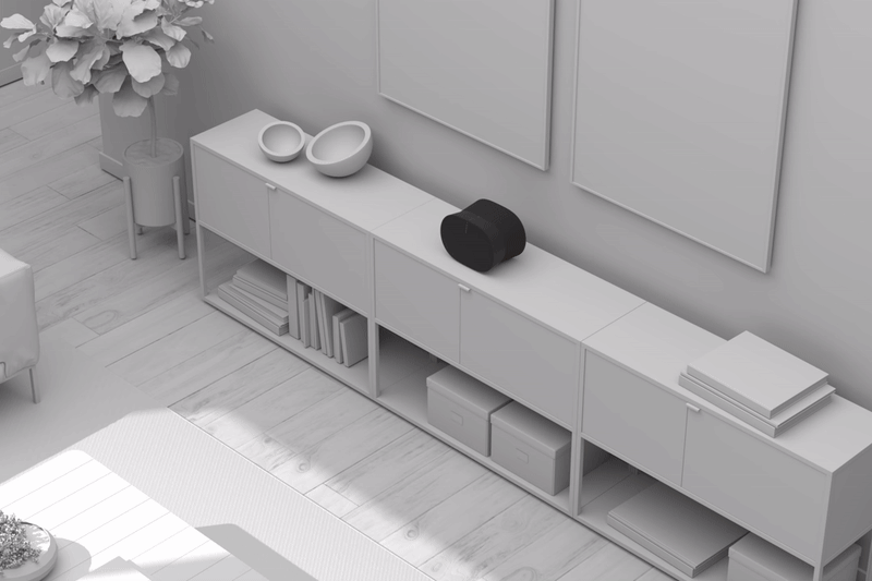 רמקול אלחוטי חכם Sonos Era 300 - צבע שחור שנתיים אחריות ע"י היבואן הרשמי