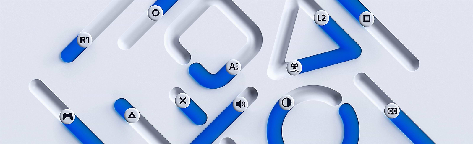 בקר משחק אלחוטי נגיש Sony Access ל-PS5 - צבע שחור ולבן שנה אחריות ע"י היבואן הרשמי