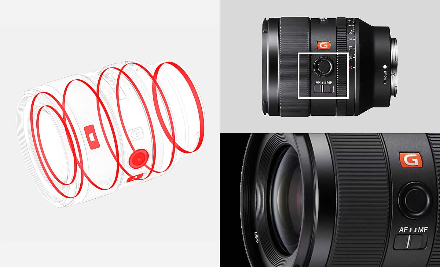עדשת Sony FE 35mm f/1.4 GM - צבע שחור שלוש שנות אחריות ע"י היבואן הרשמי