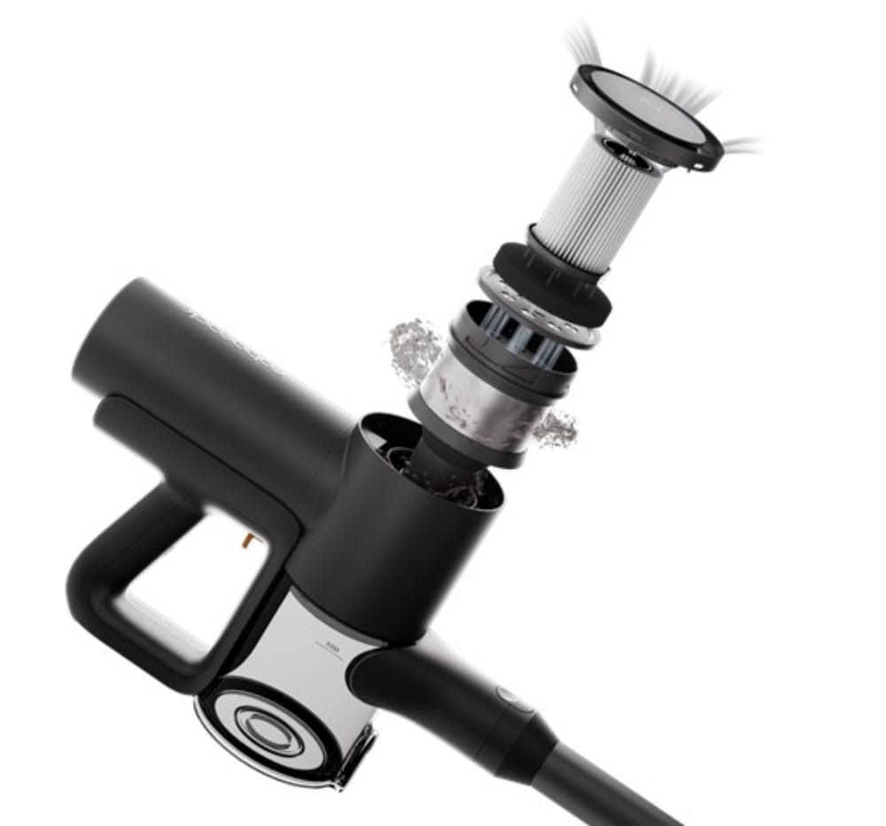 שואב אבק ידני שוטף Roborock F25 Combo - צבע שחור אחריות ע"י היבואן הרשמי