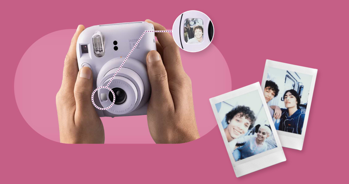 מצלמת פיתוח מיידי fujicom instax mini 12