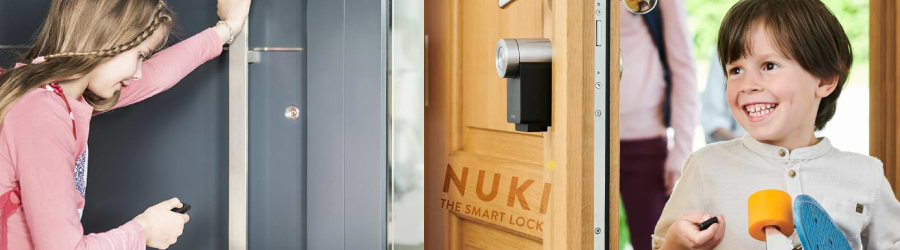 מפתח אלחוטי למנעול חכם Nuki Fob Bluetooth - צבע שחור שנה אחריות יבואן רשמי