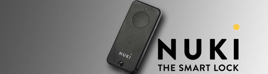 מפתח אלחוטי למנעול חכם Nuki Fob Bluetooth - צבע שחור שנה אחריות יבואן רשמי