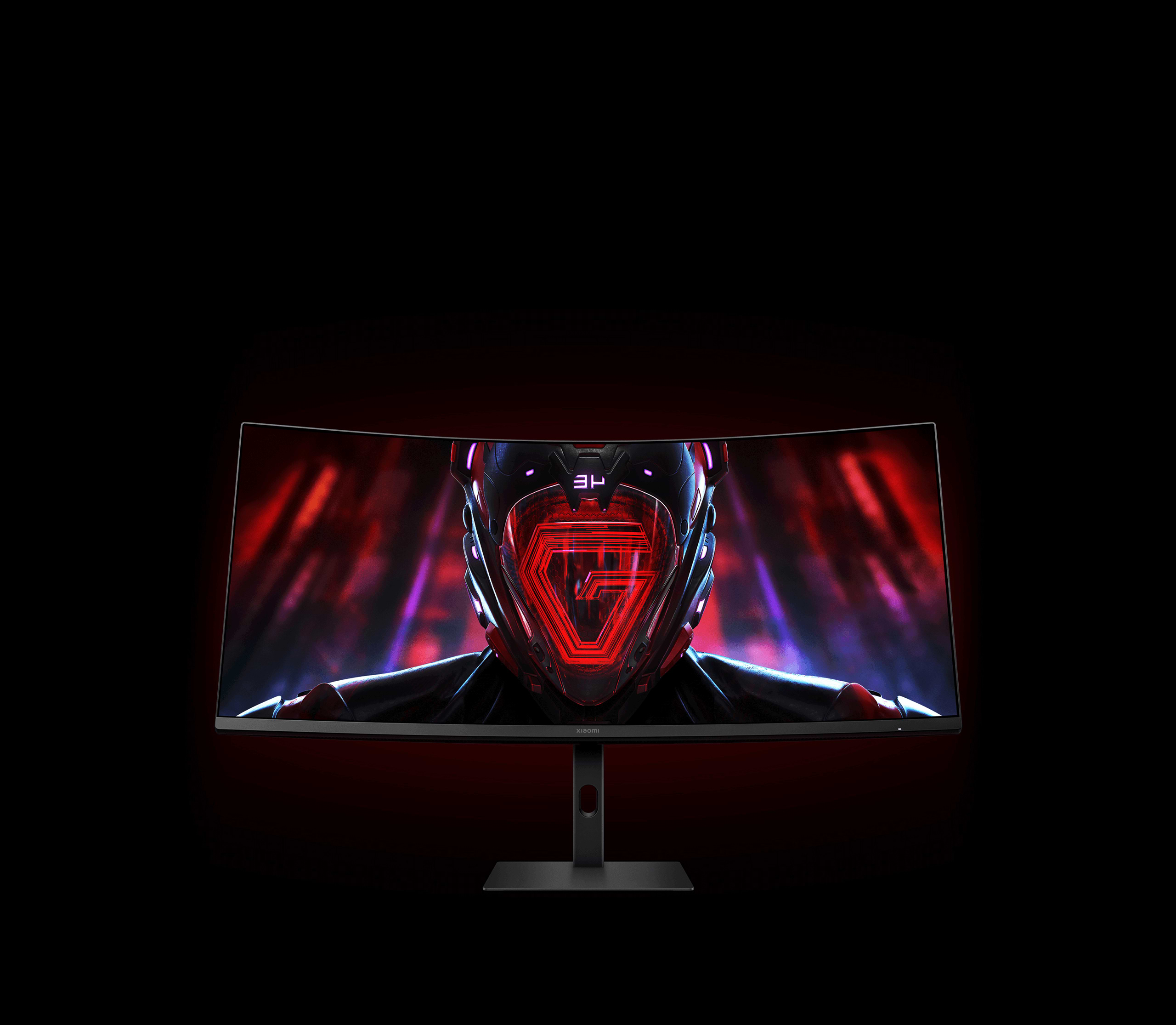 מסך גיימינג קעור Xiaomi C34WQBA-RGGL WQHD 34" 180Hz 1ms - צבע שחור שנתיים אחריות ע"י היבואן הרשמי