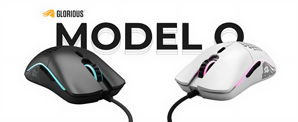 עכבר גיימינג חוטי Glorious Model O   - צבע שחור שנתיים אחריות ע"י היבואן הרשמי