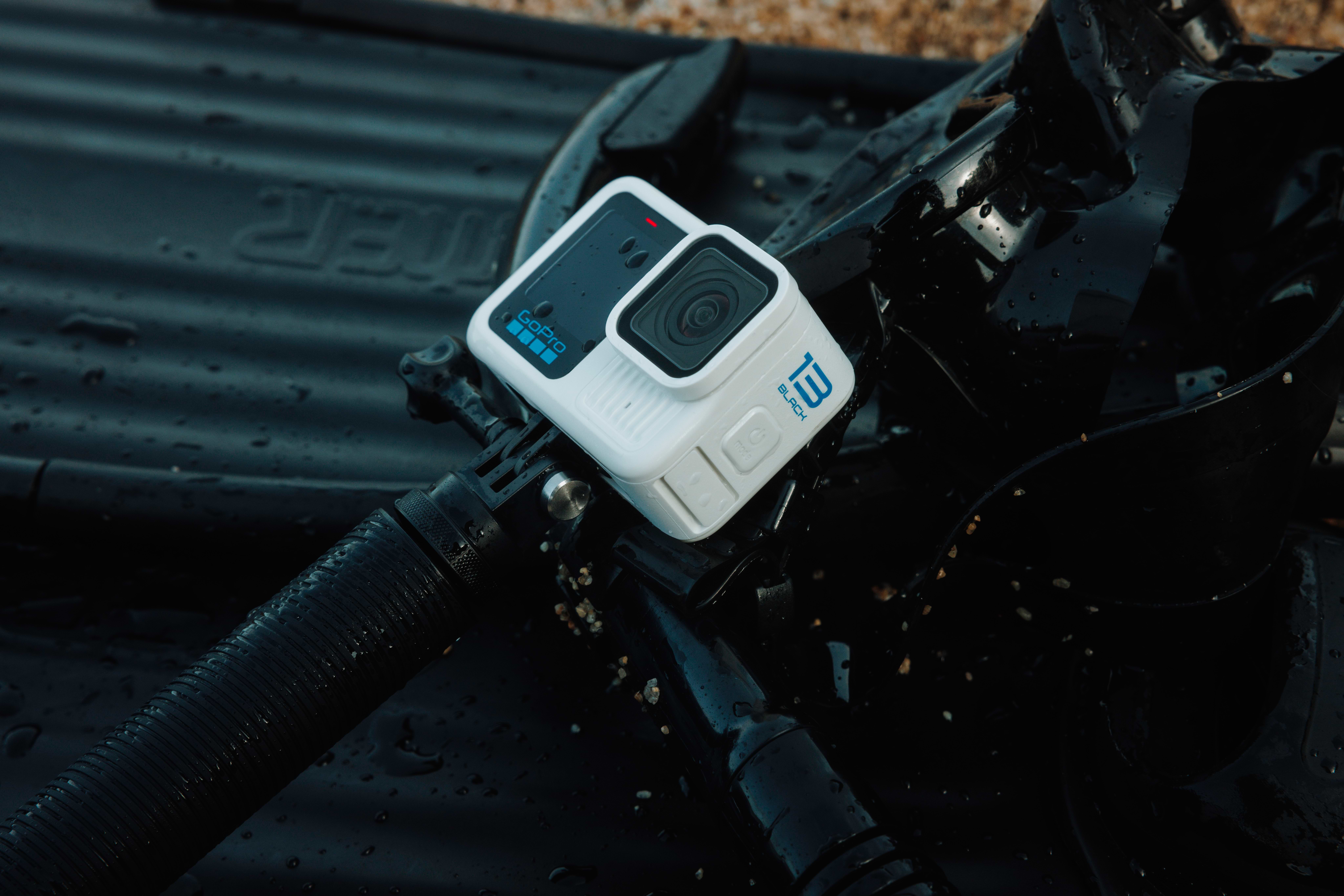 מצלמת אקסטרים GoPro Hero 13 Black - צבע לבן שנתיים אחריות ע"י היבואן הרשמי