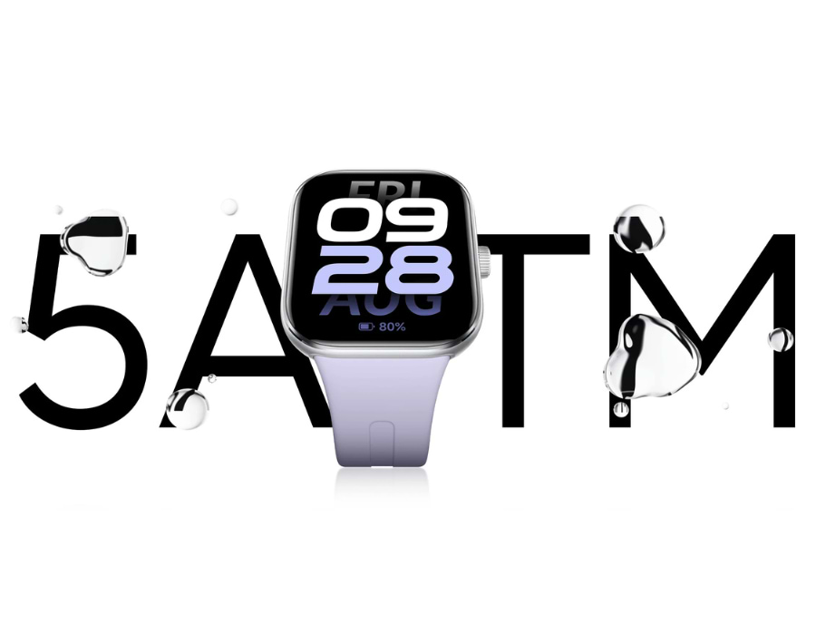 שעון חכם Xiaomi Redmi Watch 5 - צבע אפור שנה אחריות ע"י המילטון היבואן הרשמי