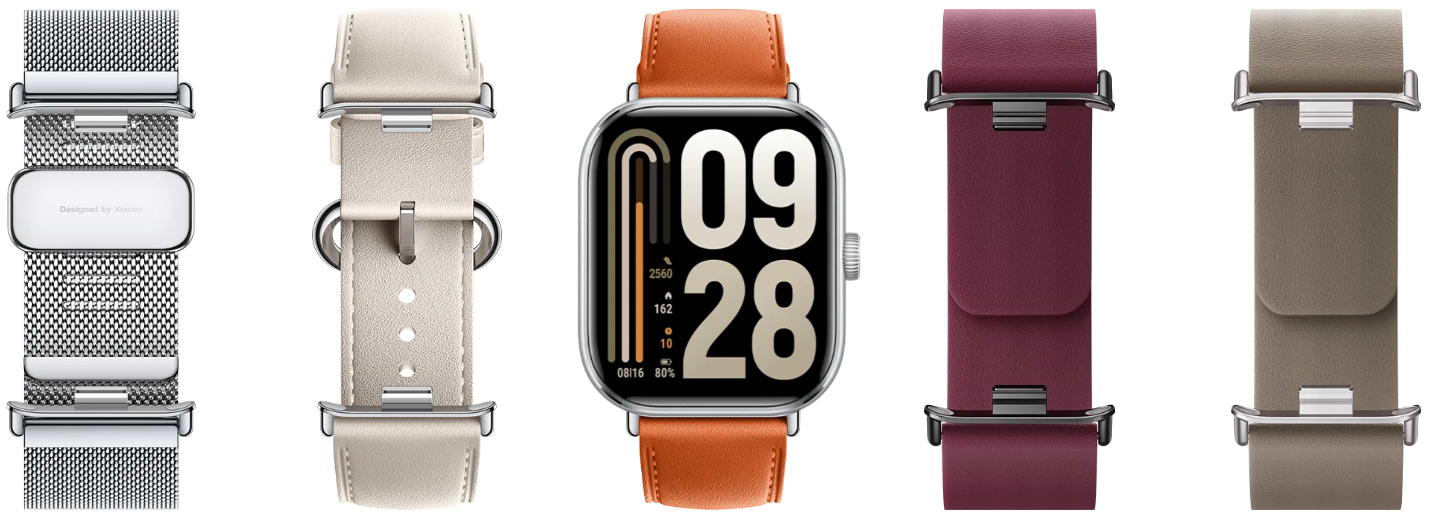 שעון חכם Xiaomi Redmi Watch 5 - צבע אפור שנה אחריות ע"י המילטון היבואן הרשמי