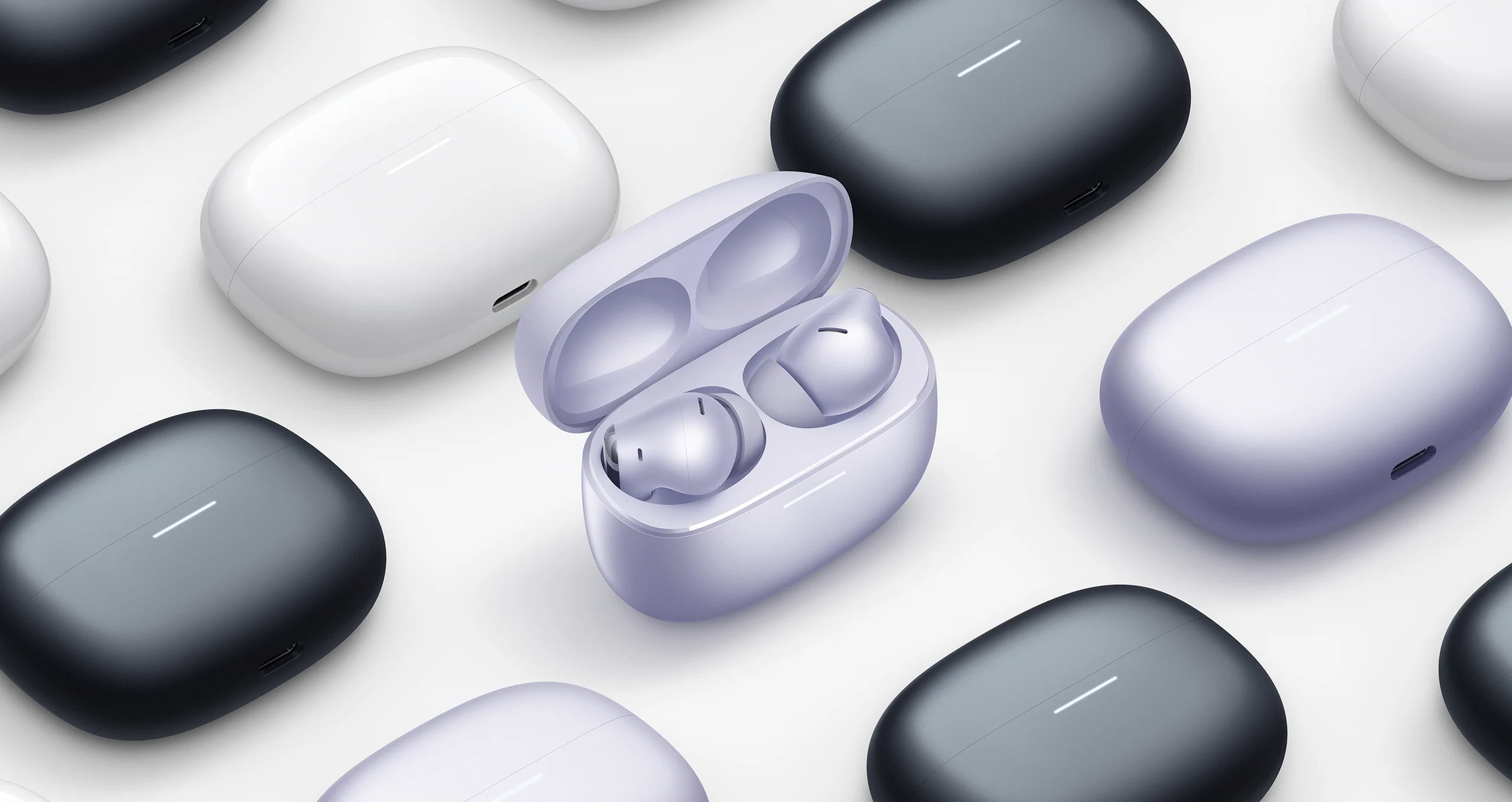 אוזניות Redmi Buds 6 Pro TWS ANC IP54 XIAOMI - צבע שחור שנה אחריות ע"י היבואן הרשמי