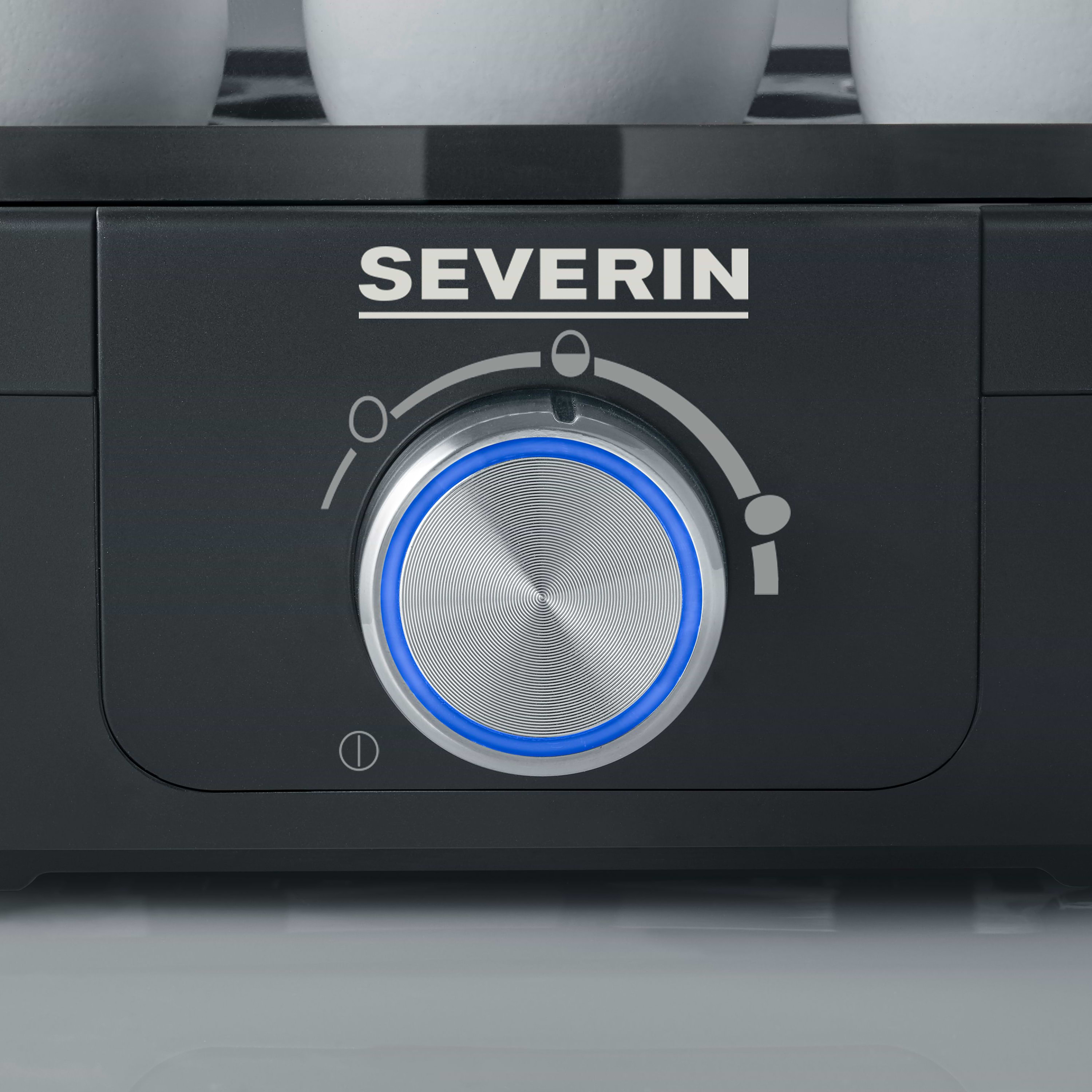 מכשיר להכנת ביצים (6 יח') Severin EK3166 - גימור שחור אחריות ע"י היבואן הרשמי