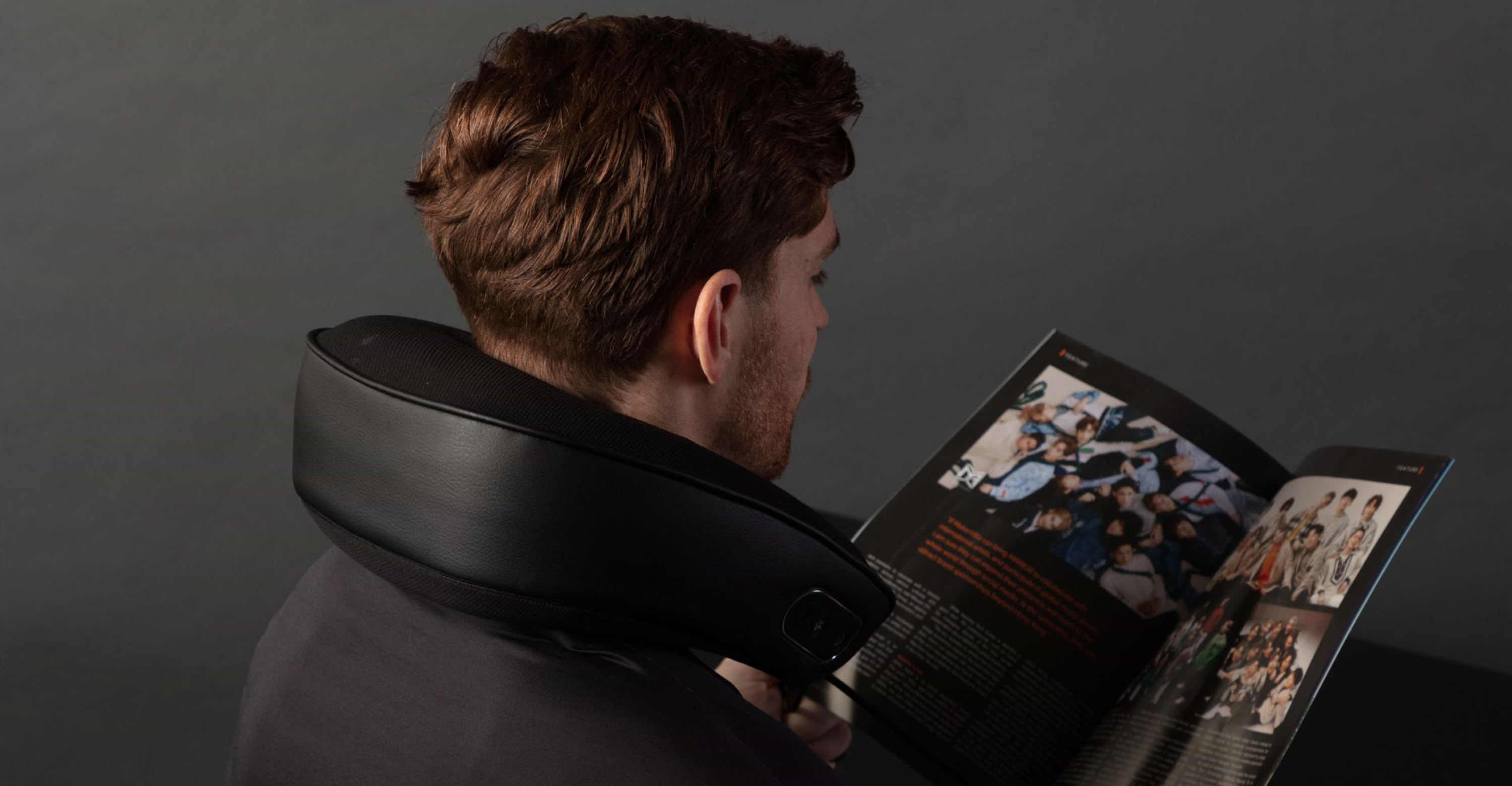 כרית מסאג' לצוואר ELEEELS R5 Neck Care Massager  - צבע שחור