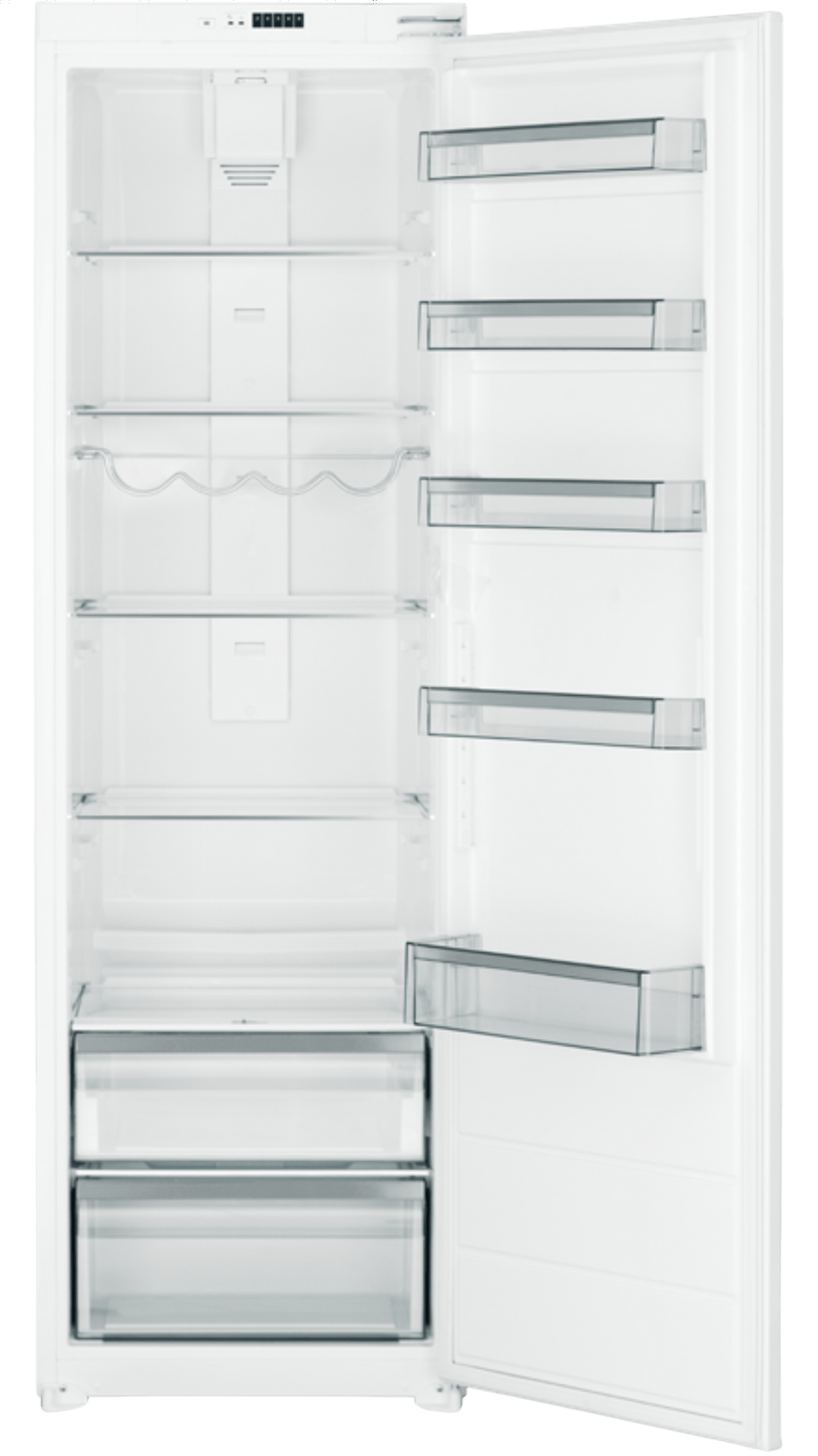 מקרר אינטגראלי דלת אחת  294 ליטר נטו FUJICOM FJ B957E - גימור לבן אחריות ע"י היבואן הרשמי