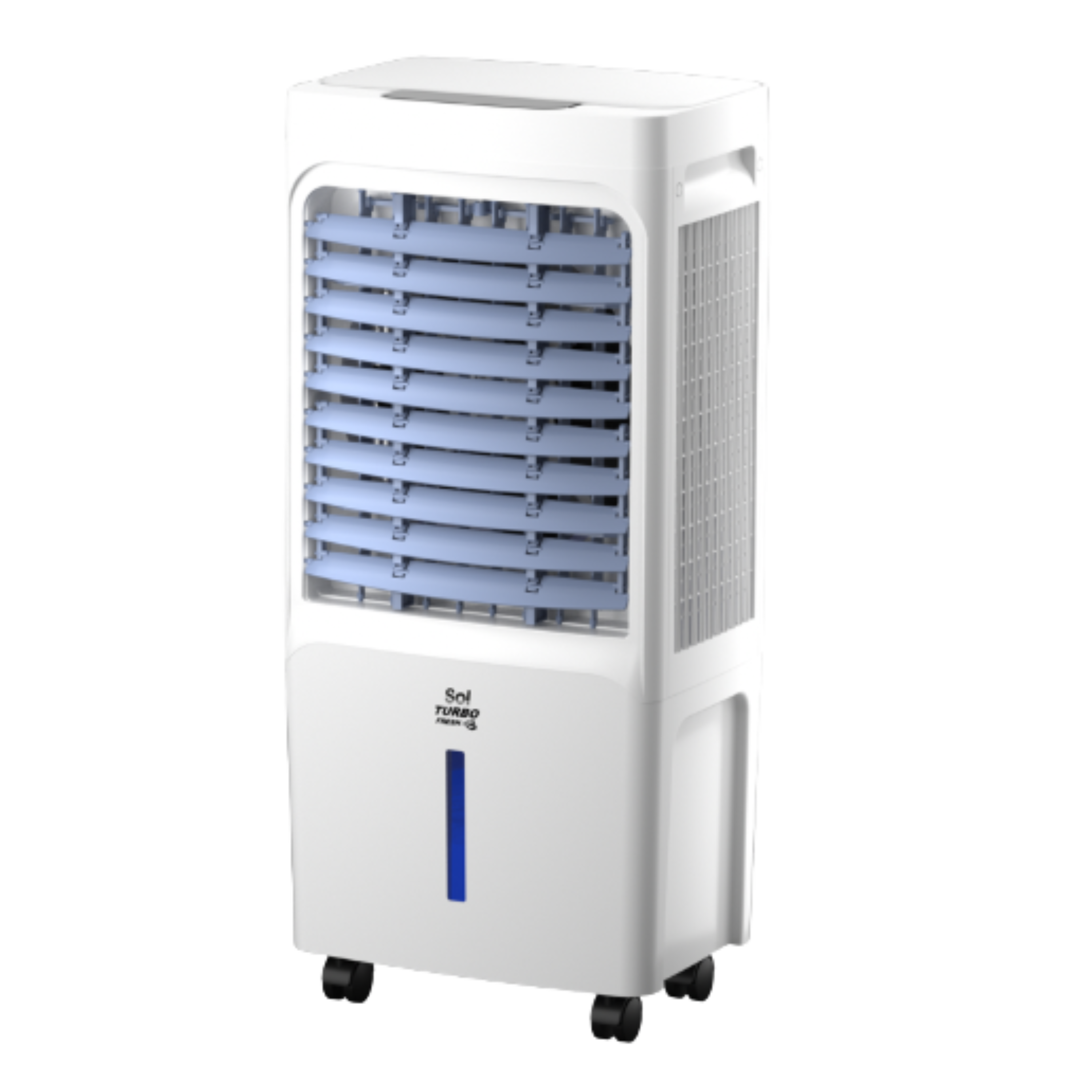 מצנן אוויר קולר + שלט 25 ליטר SOL SL-5313 - צבע לבן אחריות ע"י היבואן הרשמי