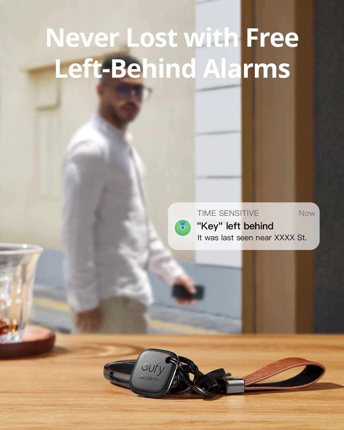תג לאיתור חכם  Eufy Smart Tracker - צבע שחור שנה אחריות ע"י היבואן הרשמי