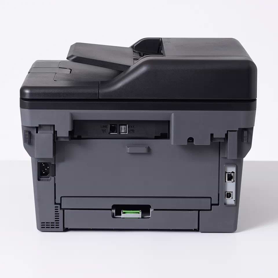 מדפסת לייזר משולבת אלחוטית Brother MFC-L2827DWXL - צבע שחור שנה אחריות ע"י היבואן הרשמי