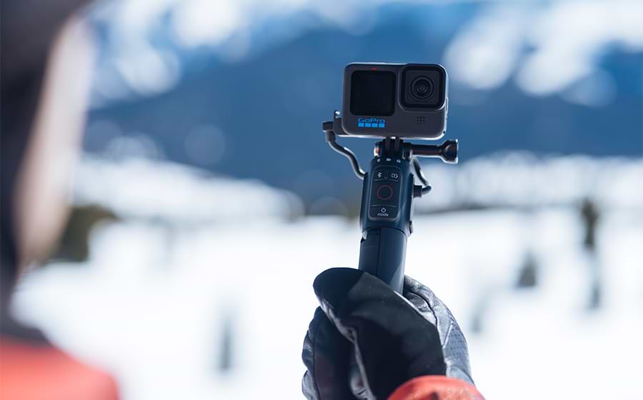 מוט סלפי עם סוללה מובנית למצלמות GoPro Volta - שנה אחריות ע"י היבואן רשמי