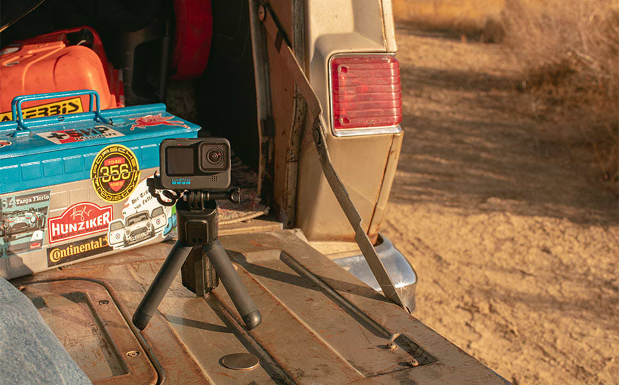 מוט סלפי עם סוללה מובנית למצלמות GoPro Volta - שנה אחריות ע"י היבואן רשמי