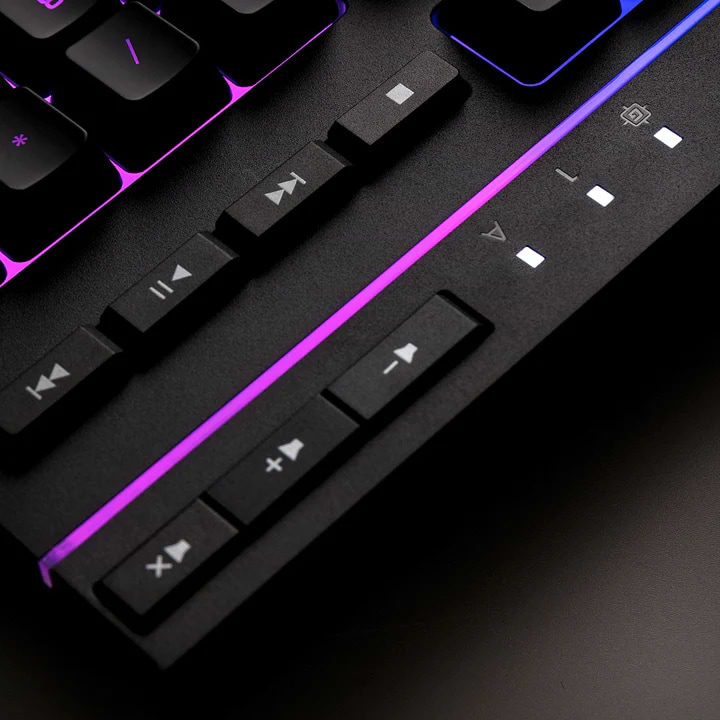 מקלדת גיימינג חוטית HyperX Alloy Core RGB - צבע שחור שנתיים אחריות ע"י היבואן הרשמי