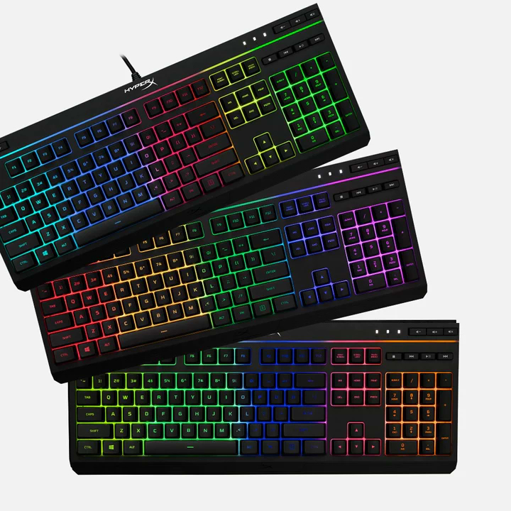 מקלדת גיימינג חוטית HyperX Alloy Core RGB - צבע שחור שנתיים אחריות ע"י היבואן הרשמי