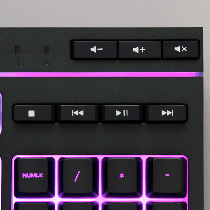 מקלדת גיימינג חוטית HyperX Alloy Core RGB - צבע שחור שנתיים אחריות ע"י היבואן הרשמי