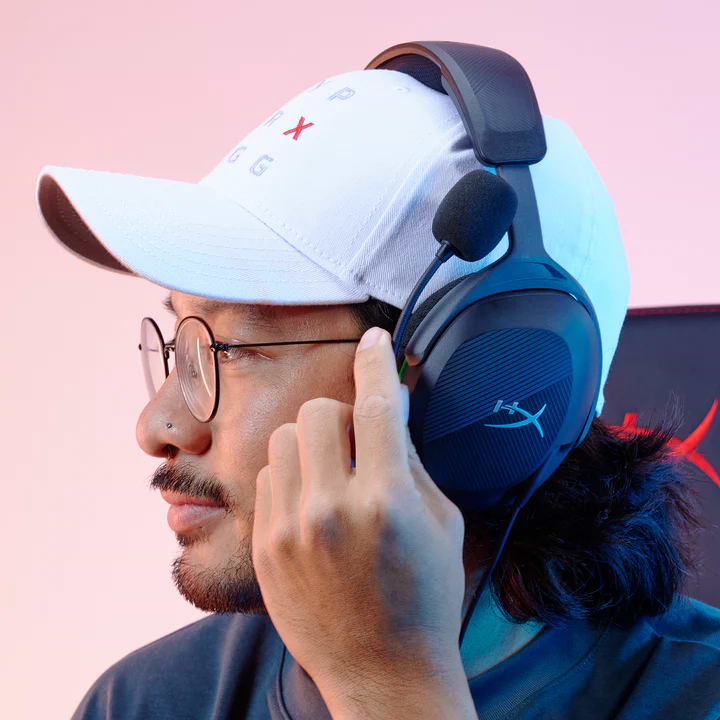 אוזניות גיימינג חוטיות HyperX CloudX Stinger 2 Core - צבע לבן שנה אחריות ע"י יבואן רשמי