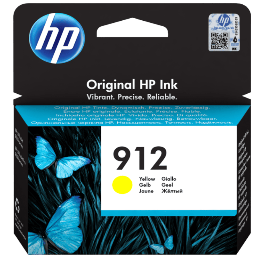 ראש דיו צהוב סדרה 3YL79AE HP912  למדפסת דגם HP Officejet Pro 8012/8025