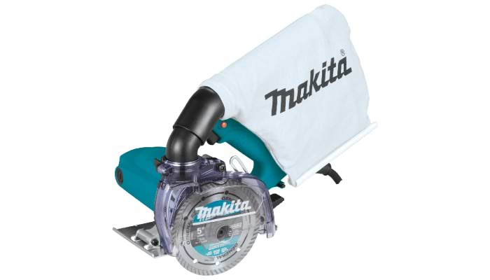 מסור בטון חשמלי 1300W 125 מ"מ עם מערכת לשאיבת אבק 4100KB Makita