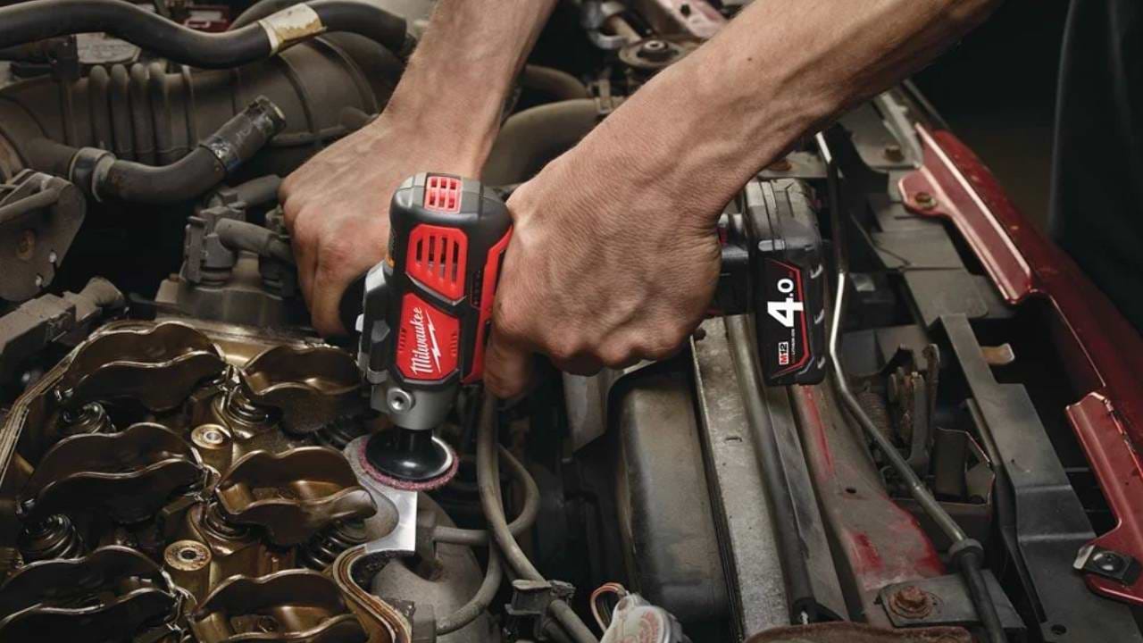 פולישר נטען 12V  2438-20 / M12 BPS  MILWAUKEE-גוף בלבד 