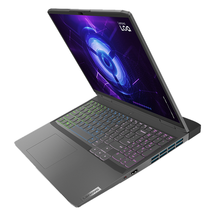 מחשב נייד גיימינג Lenovo LOQ 15IRH8 - 82XV00H9IV - Core i5-13420H RTX 4050 512GB SSD 16GB RAM Windows 11 - צבע אפור שנה אחריות ע"י היבואן הרשמי