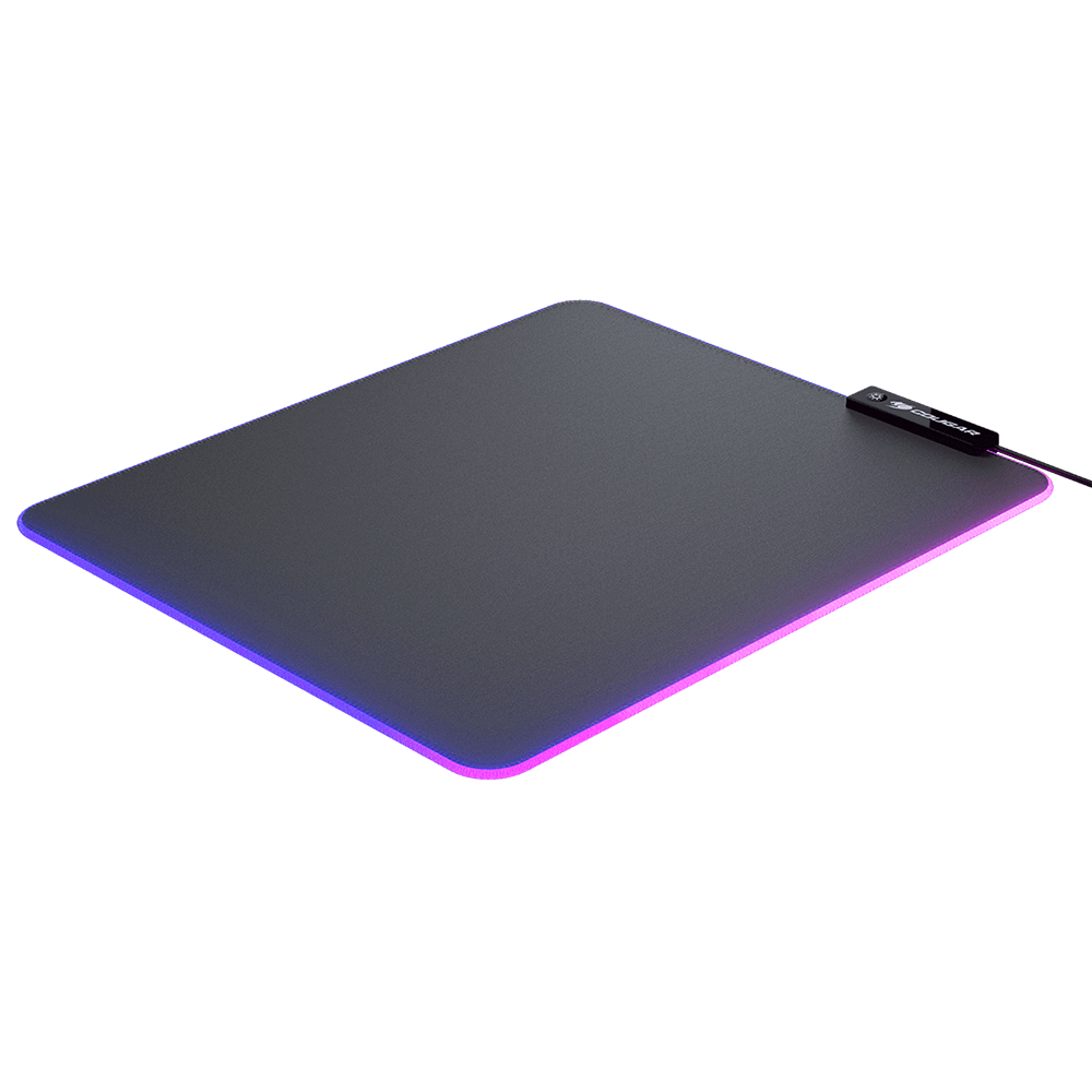 משטח גיימינג לעכבר Cougar Gaming Mouse Pad Neon RGB - צבע שחור אחריות ע