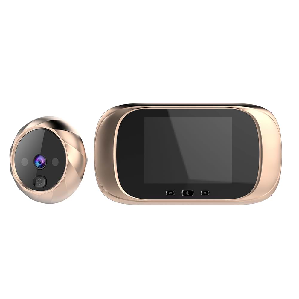 עינית חכמה BDK DD1 לדלת עם מסך LCD צבעוני בגודל  