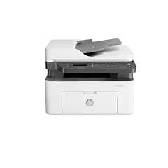 מדפסת לייזר אלחוטית משולבת HP Laser MFP 137fnw - צבע לבן שנה אחריות ע"י יבואן הרשמי