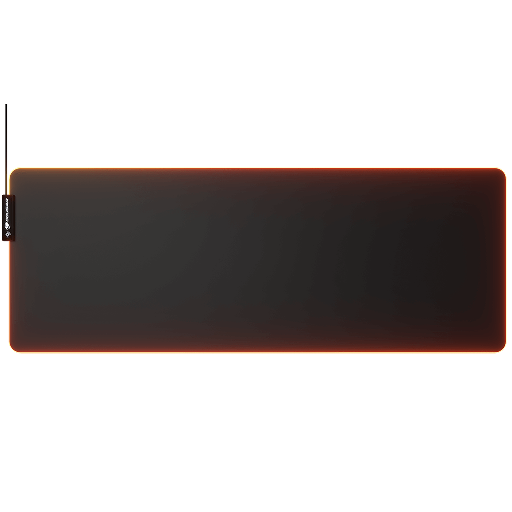 משטח גיימינג לעכבר Cougar Gaming Mouse Pad Neon X RGB - צבע שחור אחריות ע