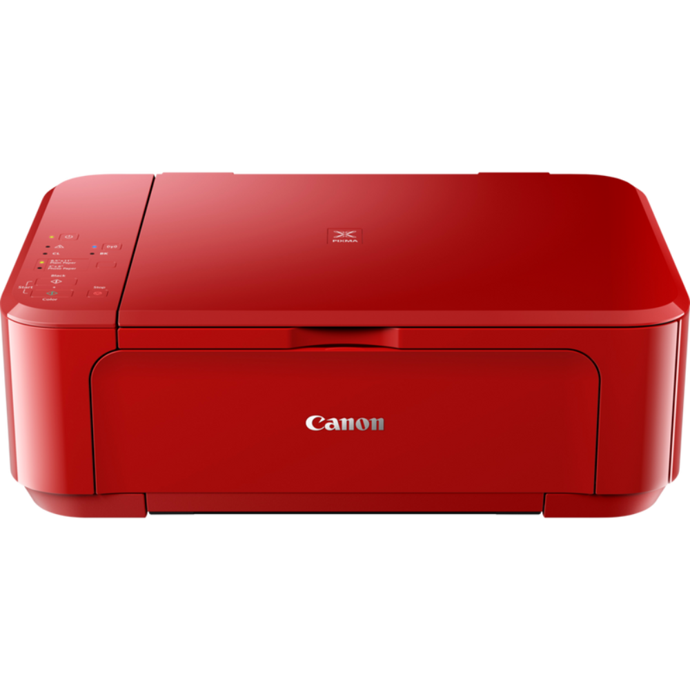 מדפסת אלחוטית Canon Pixma MG3650 - צבע אדום שנתיים אחריות ע