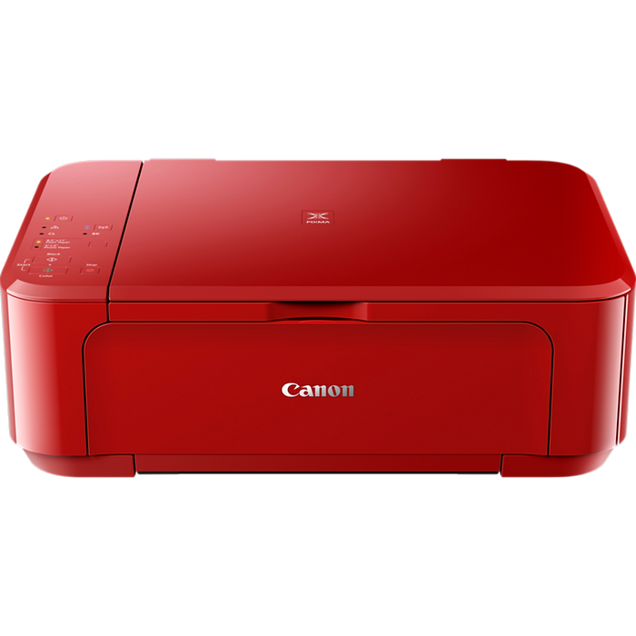 מדפסת אלחוטית Canon Pixma MG3650 - צבע אדום שנתיים אחריות עי היבואן הרשמי