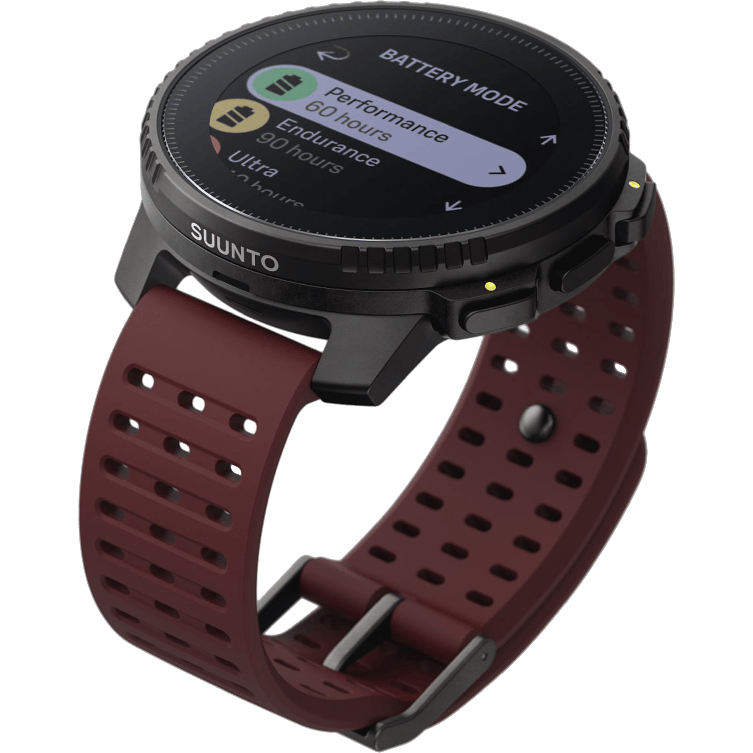 שעון ספורט חכם Suunto Vertical GPS 49mm - צבע שחור ובורדו שנתיים אחריות ע