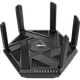ראוטר אלחוטי Asus RT-AXE7800 WiFi 6E - צבע שחור שלוש שנות אחריות ע