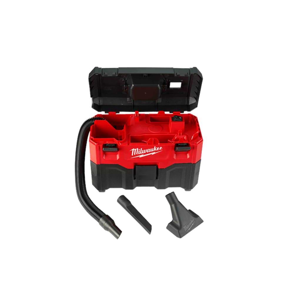 שואב אבק יבש רטוב  18V עם 2 סוללות 5AH ומטען 0880-22 / M18 VC2  MILWAUKEE