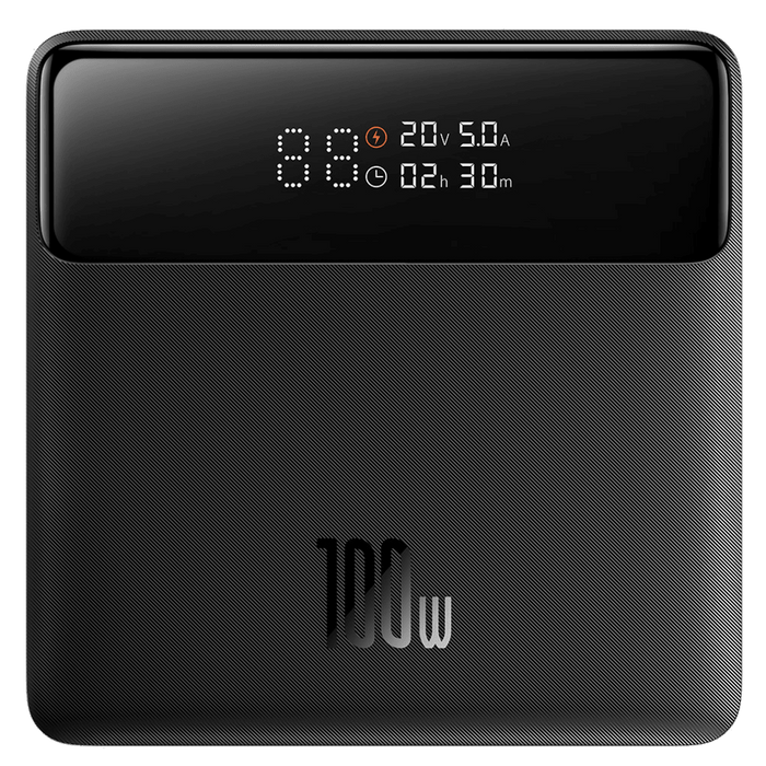 סוללת גיבוי למחשבים ניידים Baseus Blade HD 20000mAh 100W - צבע שחור שנה אחריות עי היבואן הרשמי
