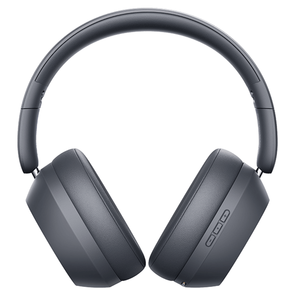 אוזניות Bluetooth אלחוטיות Baseus Bass 35 Max - צבע Twilight Grey שנה אחריות ע