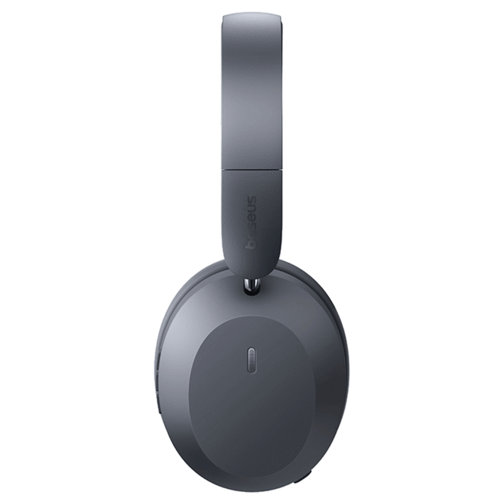 אוזניות Bluetooth אלחוטיות Baseus Bass 35 Max - צבע Twilight Grey שנה אחריות ע